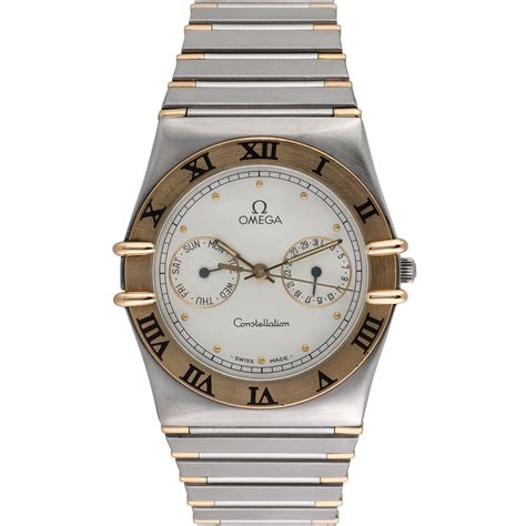 omega constellation chronograph quartz.